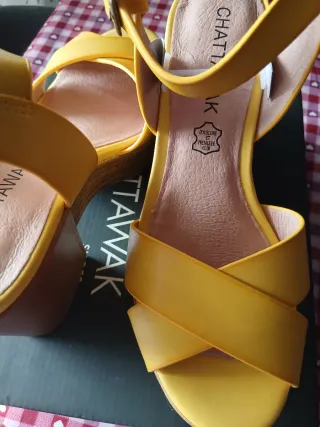 Sandalias Chattawak Amarillas
