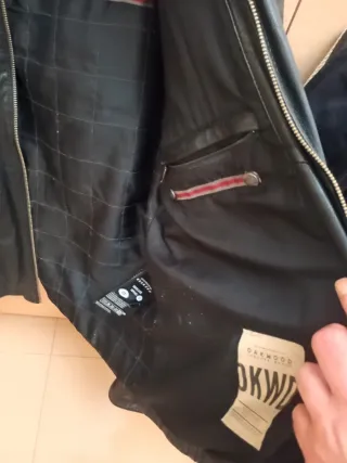 Chaqueta Piel Hombre Oakwood Talla XL