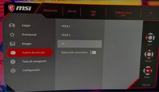 Monitor MSI Gaming 2560x1440 165Hz 1ms