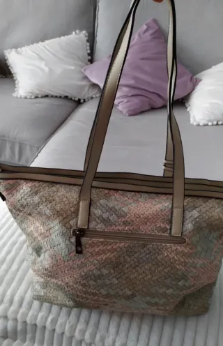 Bolso shopper colores pastel