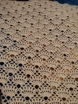 Toquilla crochet blanca sin estrenar Se hacen