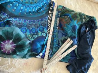 Vestito Desigual Viscosa e Tulle Stampato