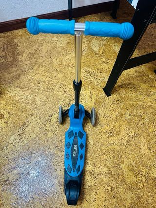 Patinete infantil 3 ruedas azul