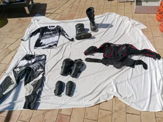 Equipación Motocross Infantil Completa