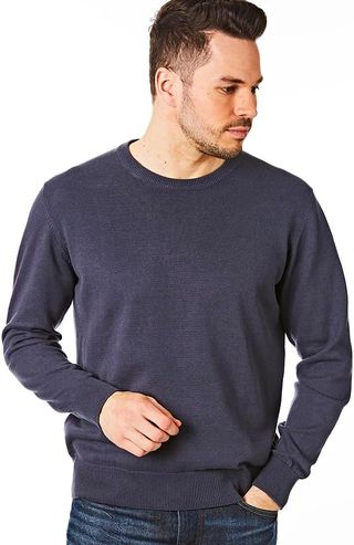 Castle Point Jersey 100% Algodón para Hombre Suéte