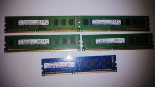 5x Samsung DDR3 1600MHz 4GB RAM