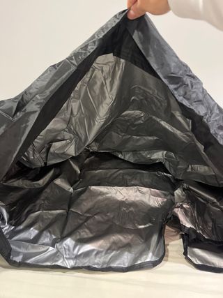 Funda para bicicleta negra