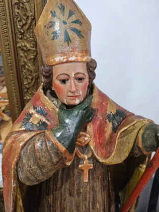 Figura San Blas antigua