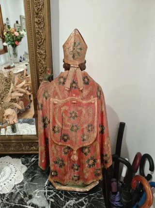 Figura San Blas antigua