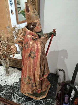 Figura San Blas antigua