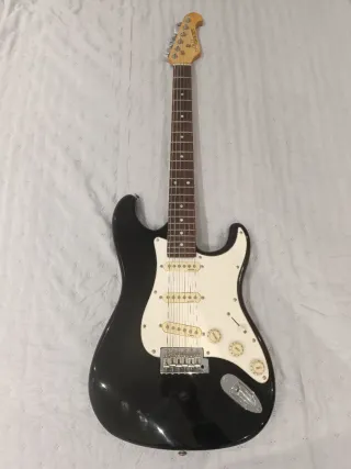 Guitarra Eléctrica Negra