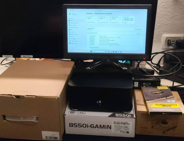 Mini PC Ryzen 5 5600G 16GB RAM SSD 2TB WiFi