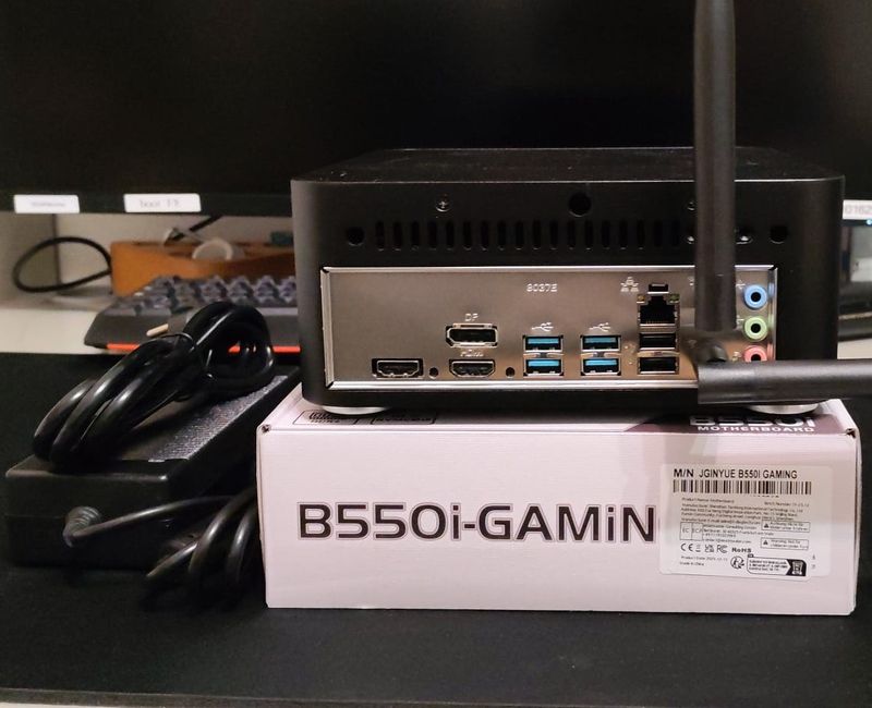 Mini PC Ryzen 5 5600G 16GB RAM SSD 2TB WiFi afbeelding 3