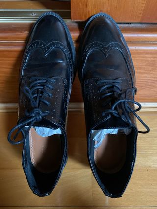 Mocasines negros de vestir