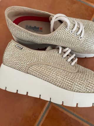 Zapatillas Callaghan Beige/Blanco