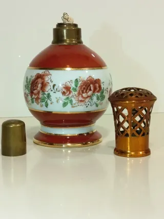 Lampara Berger Porcelana Florales