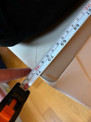 Cama 180x200 con canapé blanco y colchón