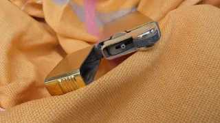 Accendino Sharp Vintage Dorato anni '70