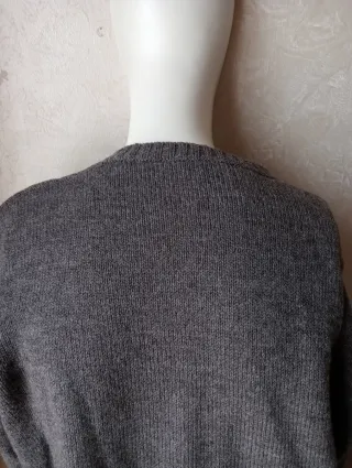 Golfino jacquard con zip - Vintage