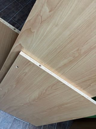 Mesa de estudio negra