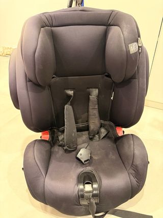 Silla de coche negra