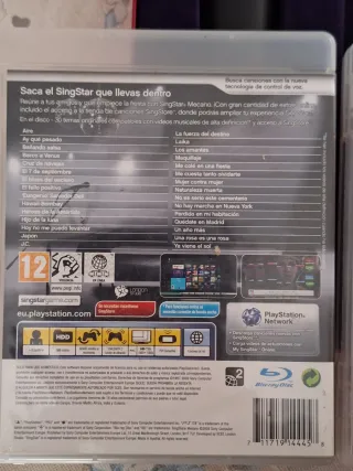 Pack Singstar PS3 con 2 Micrófonos