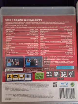 Pack Singstar PS3 con 2 Micrófonos