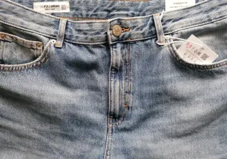 Jeans Rectos Azul Pull&Bear