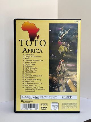 DVD Toto - Africa ed. VEO Star