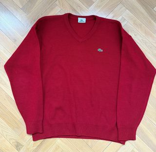 Jersey Lacoste Rojo Talla M