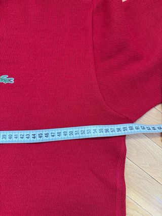 Jersey Lacoste Rojo Talla M
