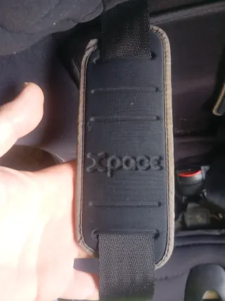 Silla de coche negra