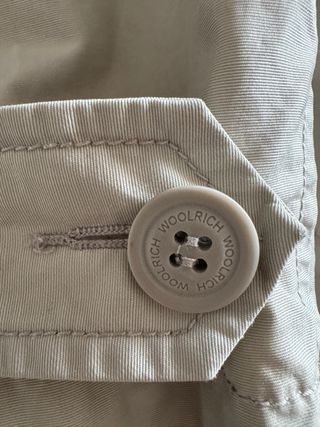 Trench Woolrich Uomo Beige