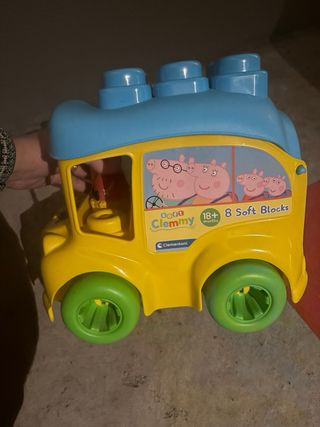 Camión Peppa Pig Clementoni y george Suzy Sheep