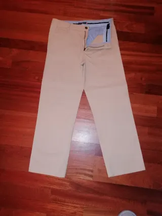 Pantalón chino niño beige talla 15-16
