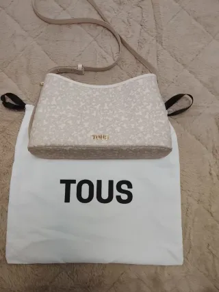 Bolso Tous Beige y Blanco