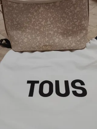Bolso Tous Beige y Blanco