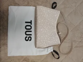 Bolso Tous Beige y Blanco