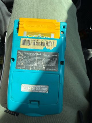 Nintendo Game Boy Color y Advance juegos pokemon