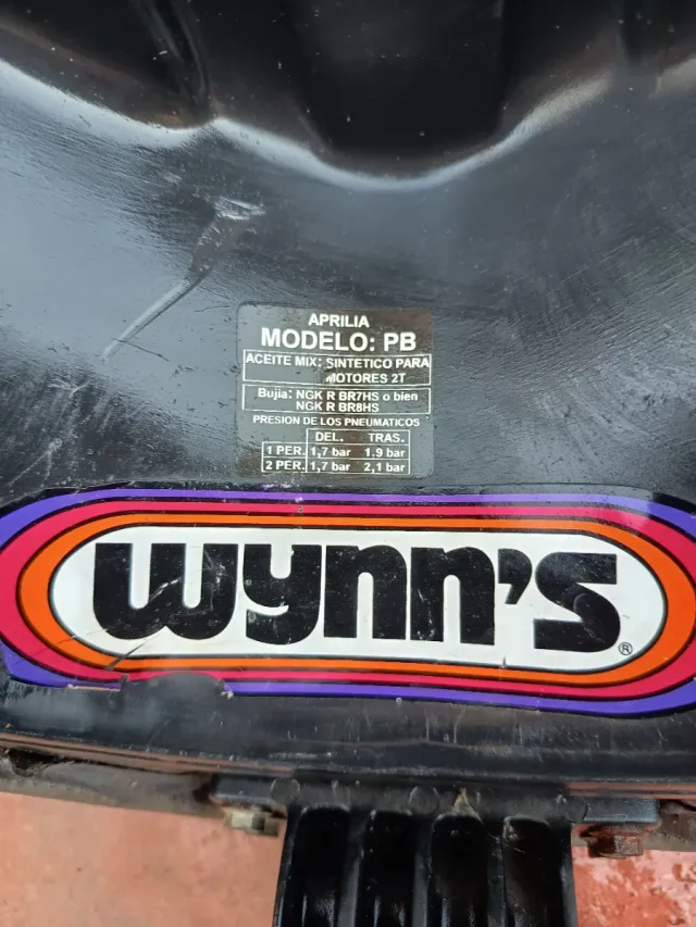 Asiento Aprilia Sonic