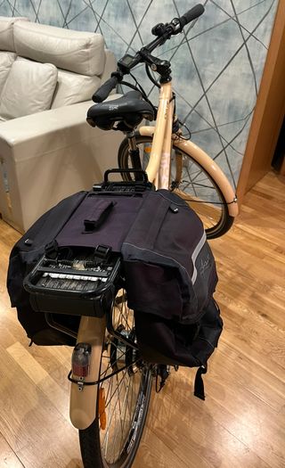 Bicicleta Eléctrica Beige