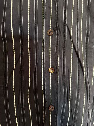 Camisa de rayas marrón