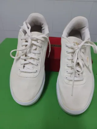 Zapatillas Adidas Beige/Blanco plataforma