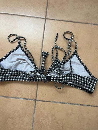 Bikini Mango Talla M/L Cuadros