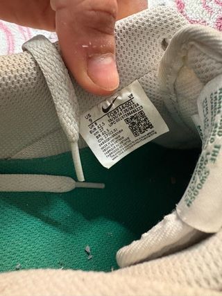 Nike Air Force 1 Beige y Verde