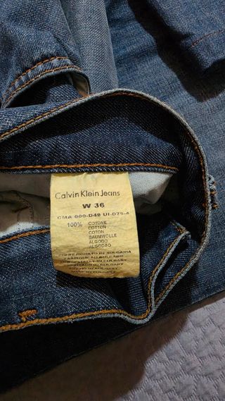 Jeans Calvin Klein Uomo Blu