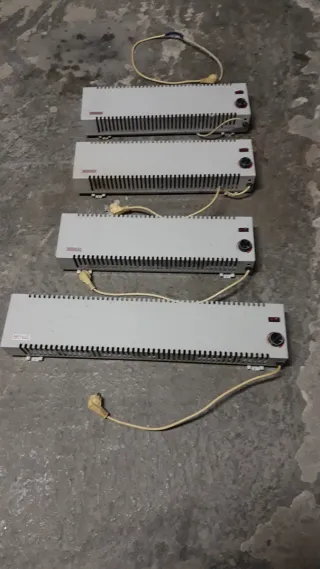 4 Radiadores de Luz Mathus Blancos