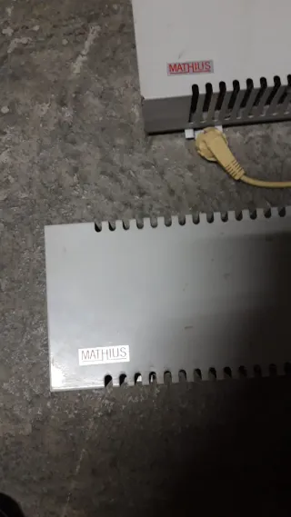 4 Radiadores de Luz Mathus Blancos