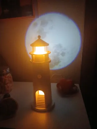 Lámpara Faro Proyector Luna