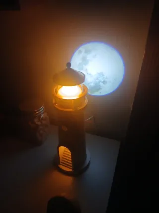Lámpara Faro Proyector Luna